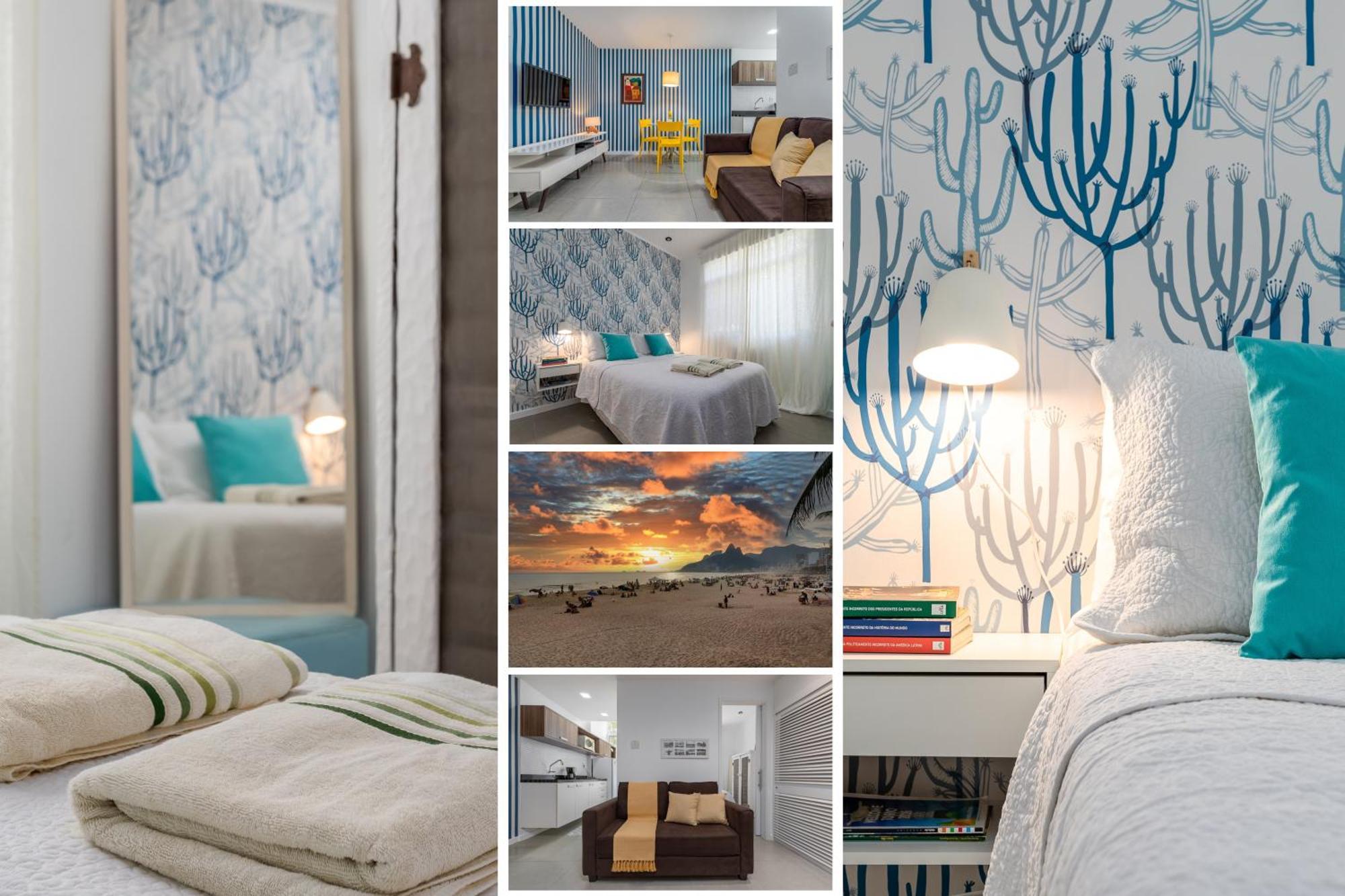 Concept Studio A 200M Praia De Ipanema E 500M Praia Copacabana - Portaria 24H, Cozinha Completa, Ar Condicionado, Smartv E Wi-Fi 35Mbps Rio de Janeiro Ngoại thất bức ảnh
